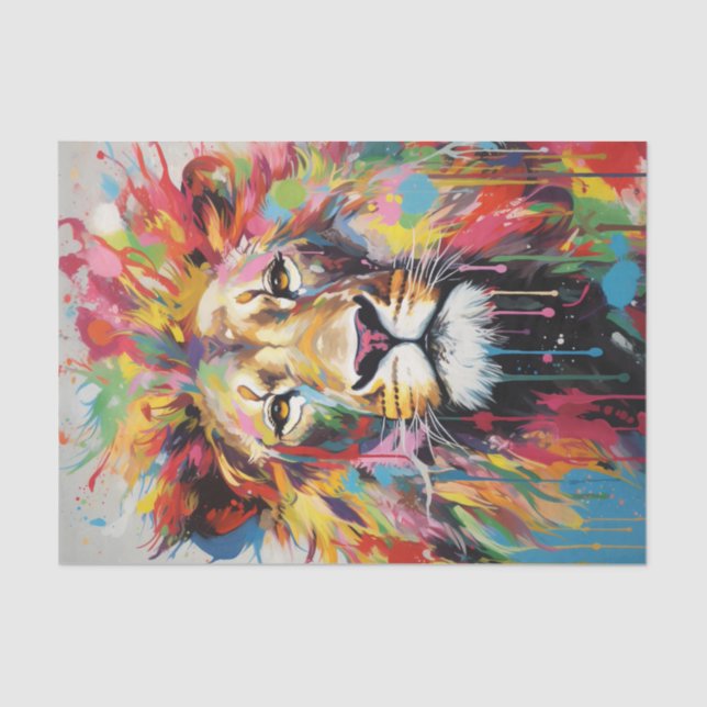The New King of the Jungle 2.2 Tissue Paper (Front)