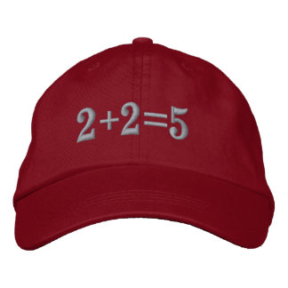 The New Math Embroidered Baseball Cap