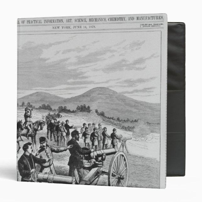The new model Gatling Gun Binder (Front/Inside)