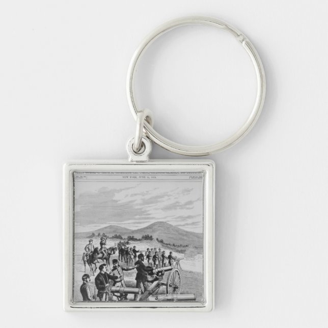 The new model Gatling Gun Keychain (Front)