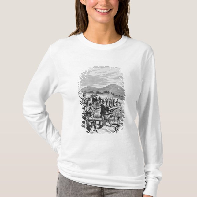 The new model Gatling Gun T-Shirt (Front)