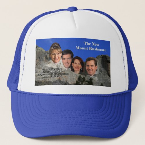 The New Mount Rushmore Trucker Hat