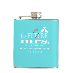 The New Mrs.-Brides Flask