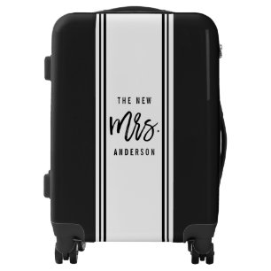 The New Mrs Personalized Bride Luggage