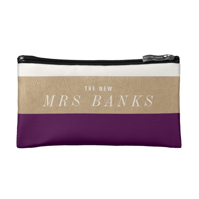 The New Mrs. Plum Makeup Bag (Front)