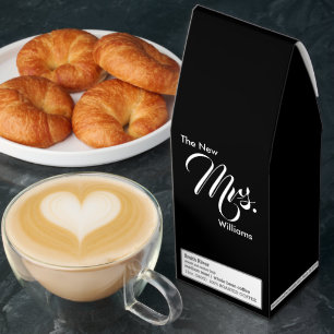 The New Mrs. Script & Bride's New Last Name Roasted Coffee