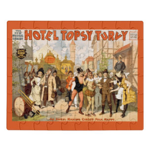 The New Musical Comedy, Hotel Topsy Turvy Jigsaw Puzzle