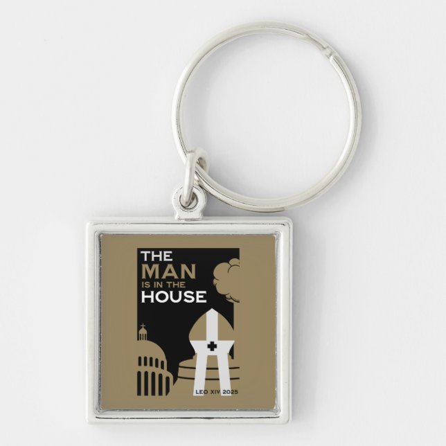 The New Pope 2025 Keychain (Front)