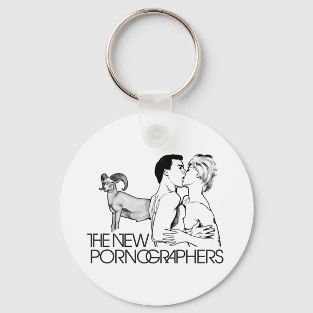 The New Pornographers Mass Romantic Keychain (Front)