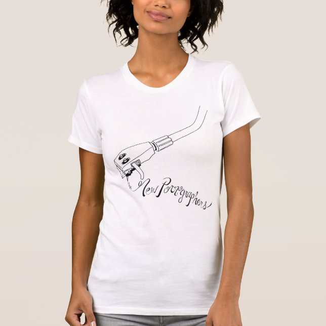 The New Pornographers Record Arm T-Shirt (Front)