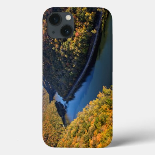 The New River Gorge At Hawks Nest State Park iPhone 13 Case