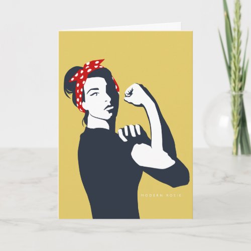 The New Rosie the Riveter Note Card