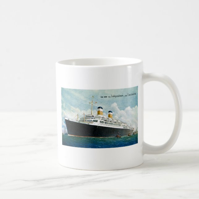 The New S.S. Independence and S.S. Constitution Coffee Mug (Right)
