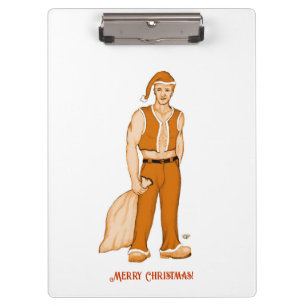 The new Santa Claus - Merry Christmas! Clipboard