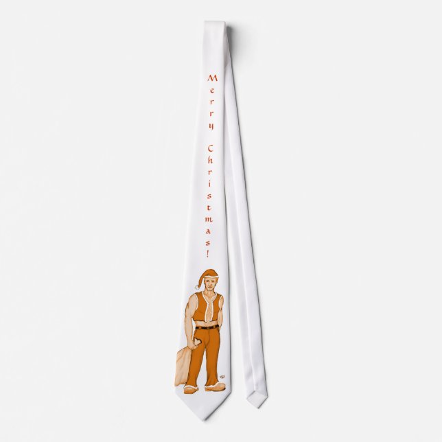 The new Santa Claus - Merry Christmas! Neck Tie (Front)