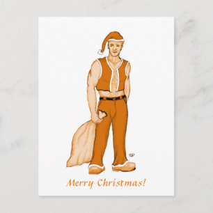 The new Santa Claus - Merry Christmas! Postcard