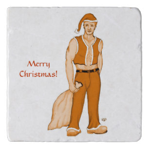 The new Santa Claus - Merry Christmas! Trivet