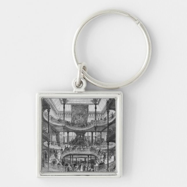 The New Staircase in 'Au Bon Marche' Keychain (Front)