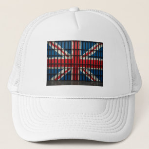 The New UK white foam trucker hat