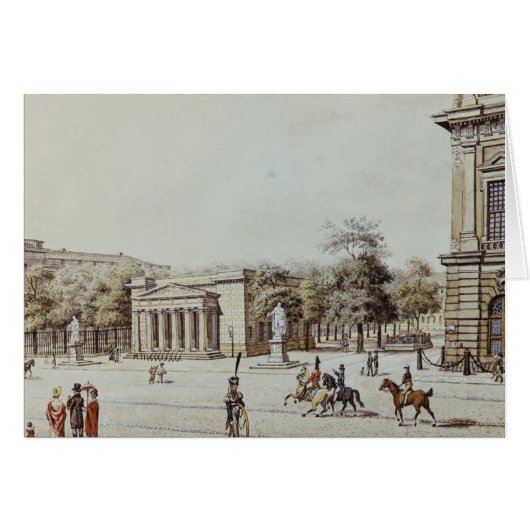 The new Watch House, next to the Armoury, Berlin (Front Horizontal)