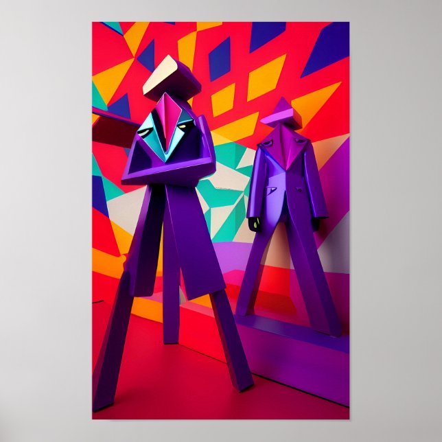 The New Wave Order Ken Gage Surrealism Poster (Front)
