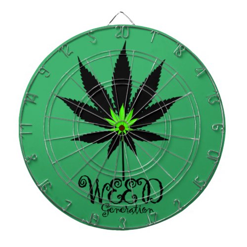 The New Weed Generation Dart Board