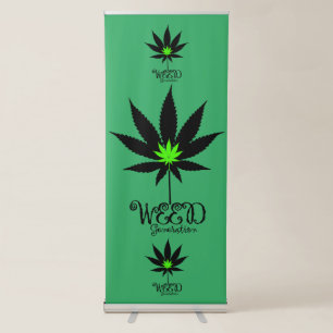 The New Weed Generation Retractable Banner
