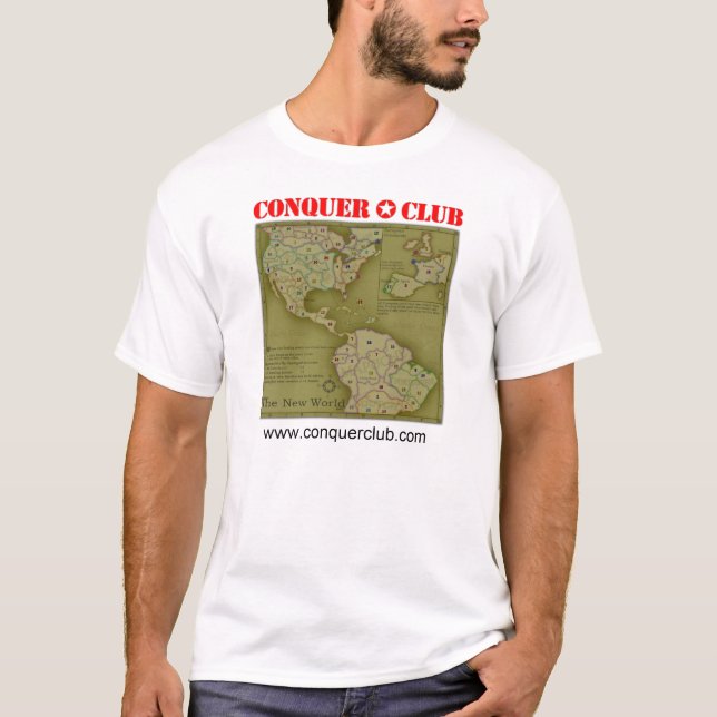 The New World Map T-Shirt (Front)