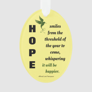 The New Year to Come will be Happier Ornament