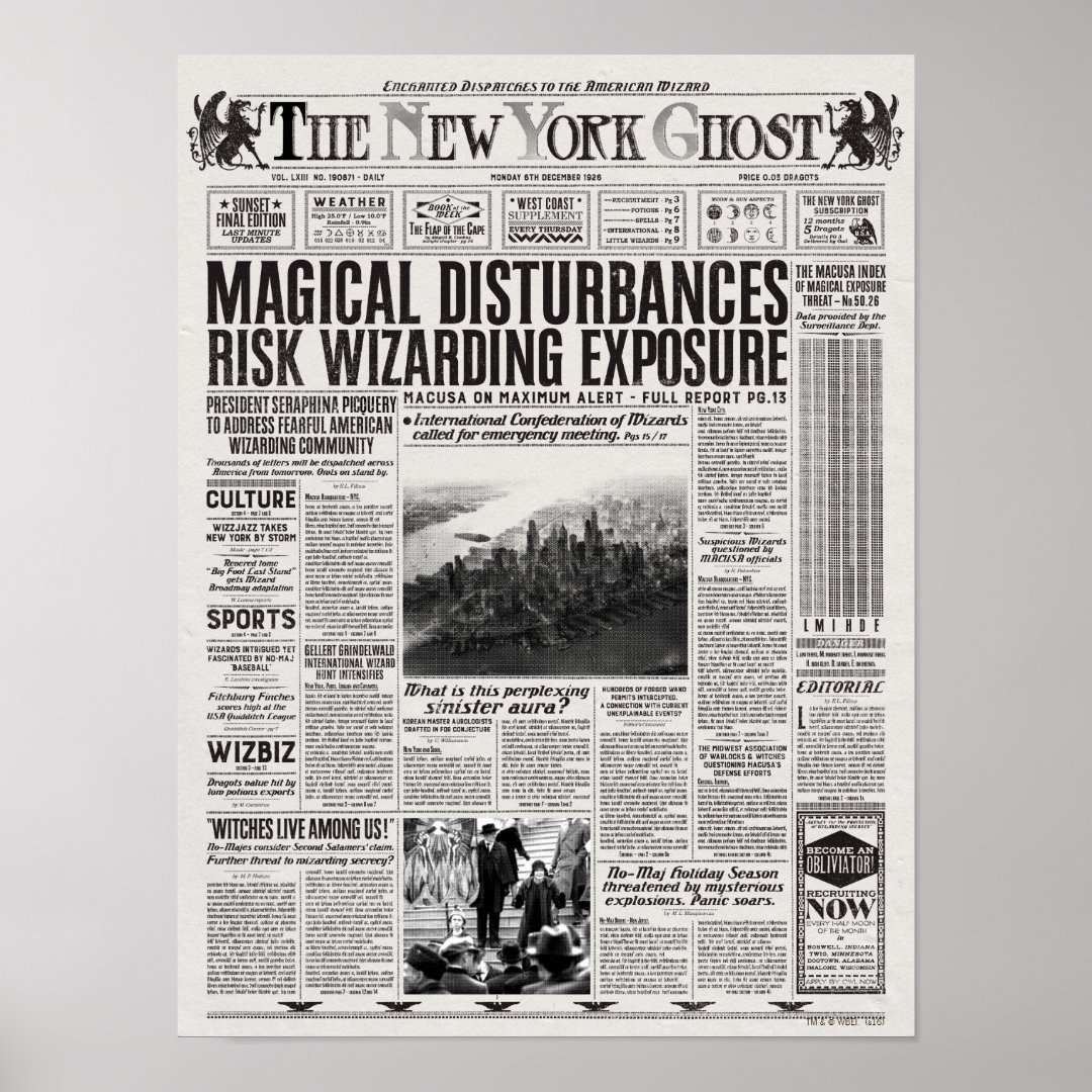 the-new-york-ghost-newspaper-poster-zazzle