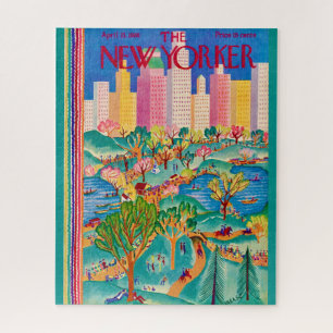 The New Yorker April 1928 16x20 Jigsaw Puzzle