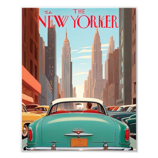 The New Yorker Photo Print (Front)