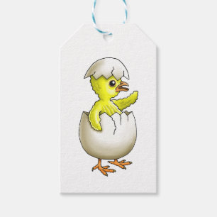 The Newly Hatched Easter Chick Gift Tags