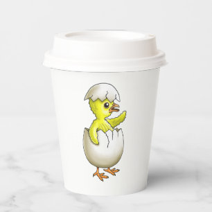 The Newly Hatched Easter Chick Paper Cups