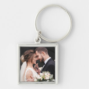 The Newlyweds Custom Photo Keychain