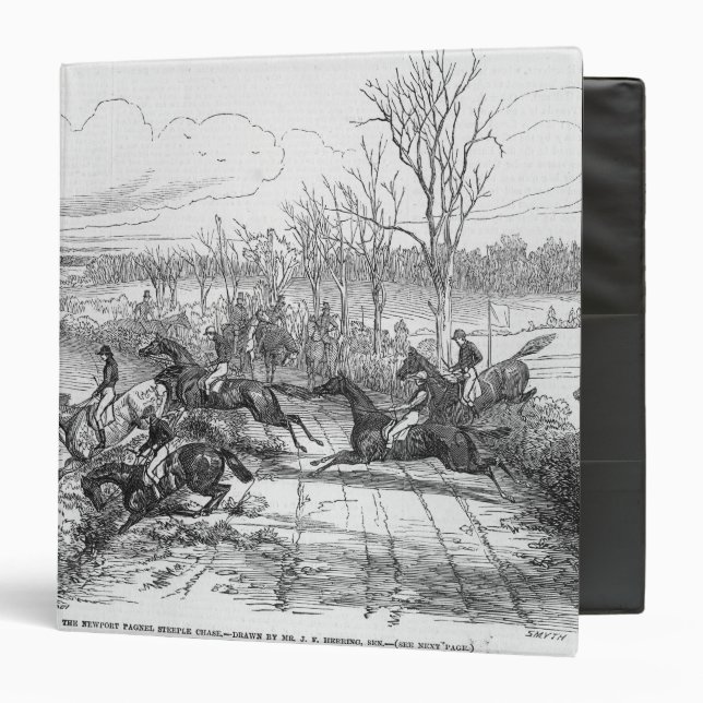 The Newport Pagnel Steeple Chase 3 Ring Binder (Front/Inside)