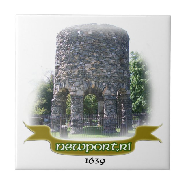 the newport tower ceramic tile (Front)