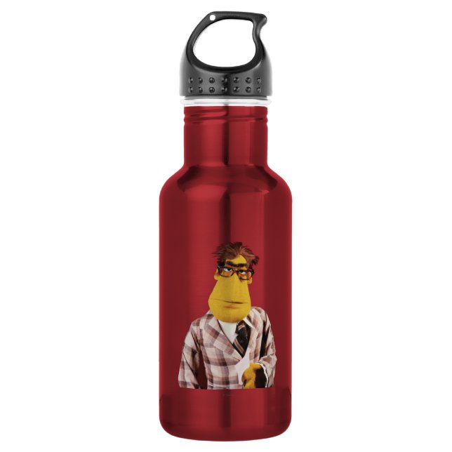 The Newsman Stainless Steel Water Bottle (Front)
