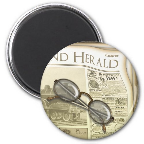 The Newspaper Round Magnets
