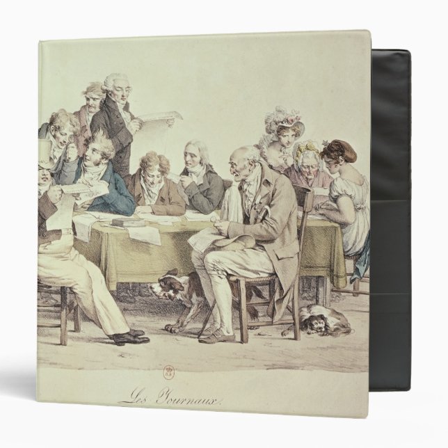 The Newspapers Binder (Front/Inside)