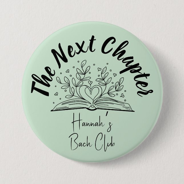 The Next Chapter Bachelorette Pin (Front)