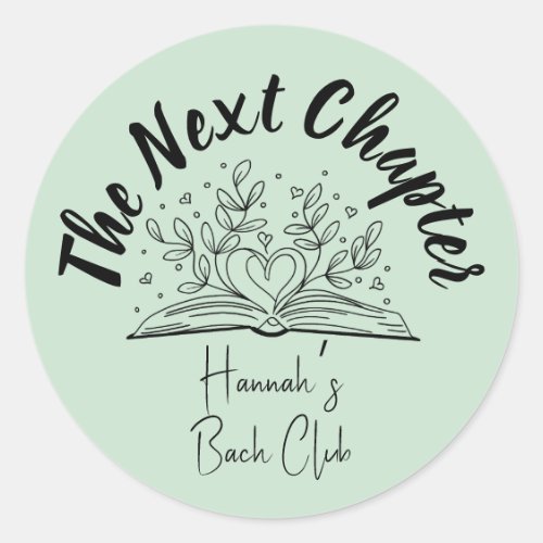 The Next Chapter Bachelorette Sticker