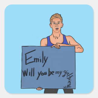 The Next Step Eldon Holding sign sticker