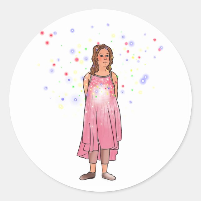 The Next Step Margie disappearing  Classic Round Sticker (Front)