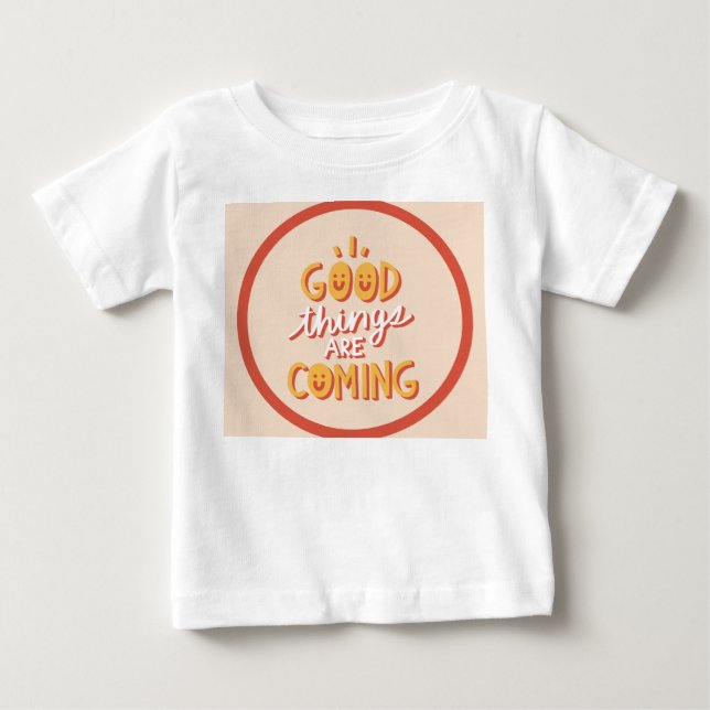 The nice design  baby T-Shirt (Front)
