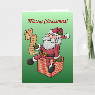 The Nice List Christmas Card