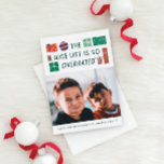 The Nice List Christmas Photo Card<br><div class="desc">A funny card for your Christmas photo outtakes.</div>