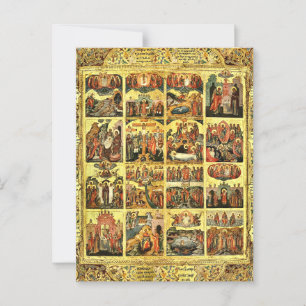 The Nicene Creed Orthodox Christian Icon Postcard