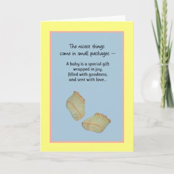 The Nicest Things Come In Small Packages... Card by inFinnite at Zazzle