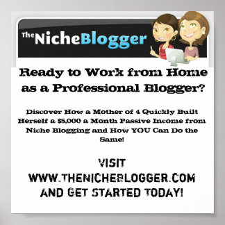 The Niche Blogger Poster